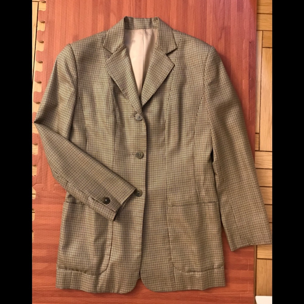 Dormeuil cloth wool vintage blazer size 6